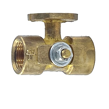 Кран д/ман лат 11б38бк G1/2"-М20х1,5 Ру16 м/м фл ВИПРА КПТ 3.05.00