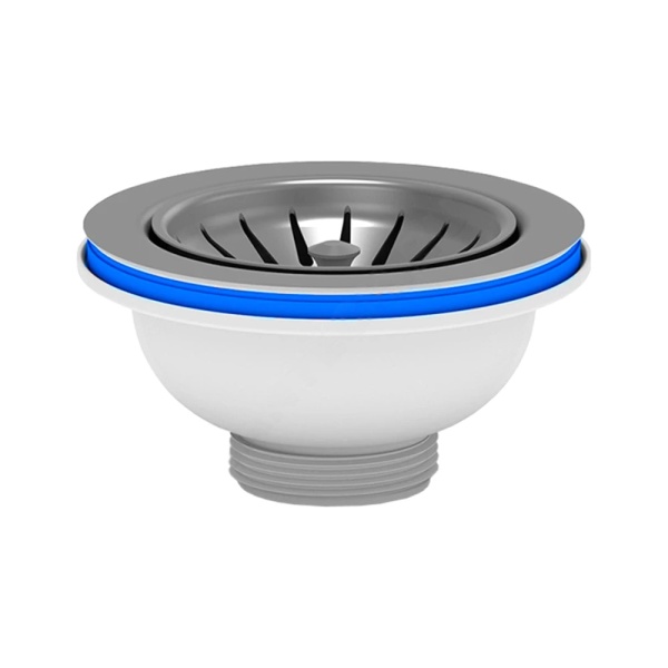 Выпуск мойки 3 1/2" нерж/сетка АНИ Пласт M250