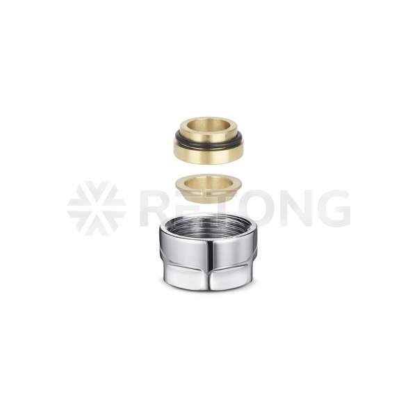 Резьбозажимное соединение (фитинг евроконус) Varmega VMDV30-401515, 3/4"EK для подключения медной тр
