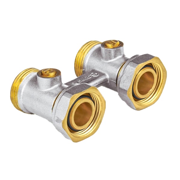 Узел нижнего подключения Varmega VM14111 3/4" НР-ВР, прямой, для двухтрубных систем