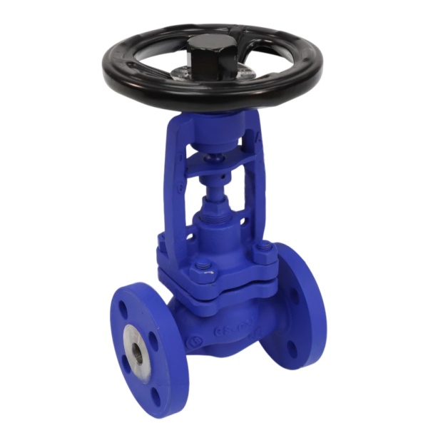 Клапан запорн ст 3211W Ду65 Ру40 фл сильфонное Benarmo