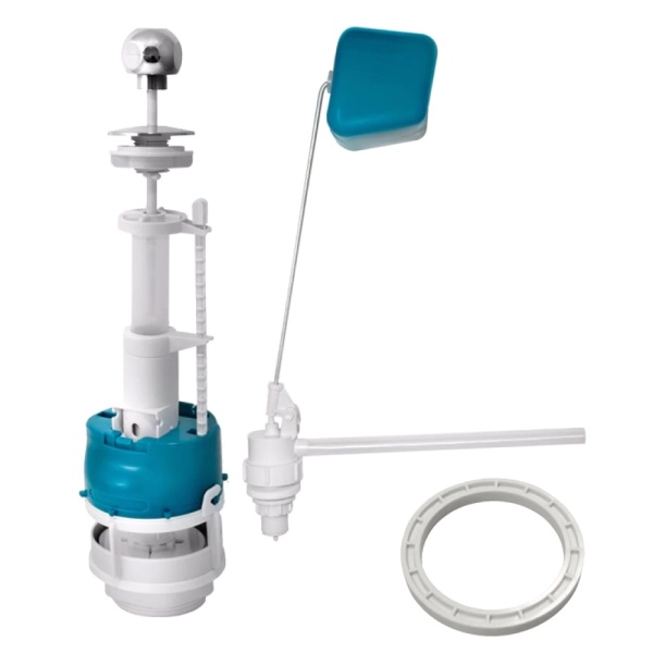 Арматура д/бачка набор 1/2" пл/ш б/под хр шток Инкоэр АС И-Сба-Бм-А-Ф