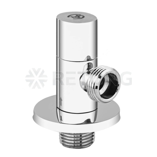 Вентиль угл лат быт с/отр G1/2"х3/8" Ру16 р/р мах овал Aquasfera 1072-03