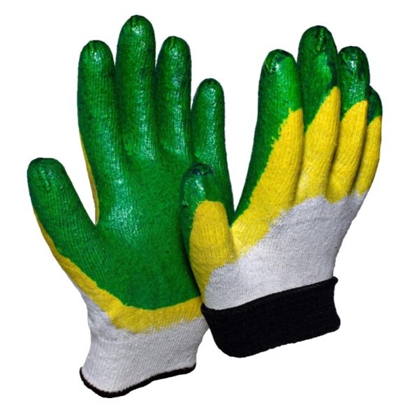 Перчатки (пара) утепл трикотаж 10класс 2/латексное покрытие ПЕР10.26