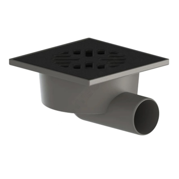 Трап нерег гор/вып 3/затв Дн50 чуг/реш 150х150 Татполимер ТП-103P