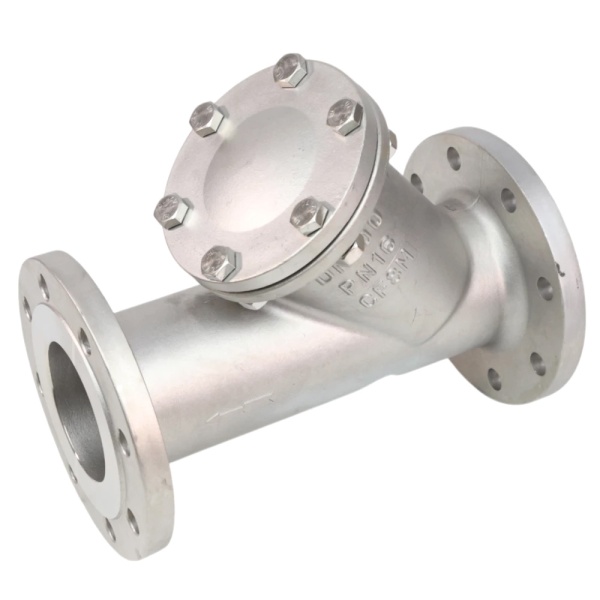 Фильтр Y-обр нерж CF8M 5021 Ду150 Ру16 фл Benarmo