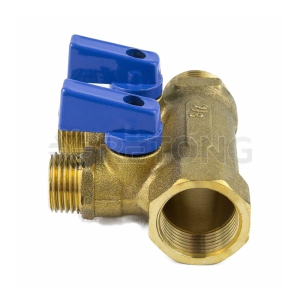 Коллектор лат шар/к син 3/4" м/р 3в 1/2" н/р 35мм Aquasfera 9025-02