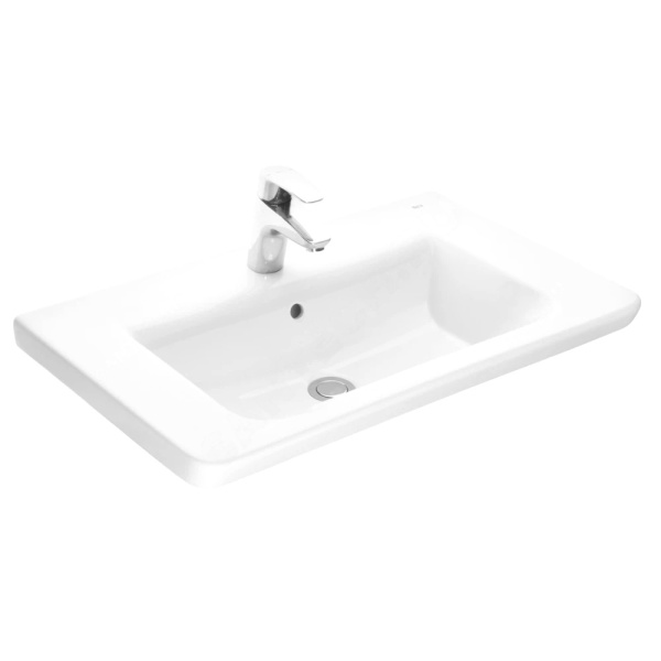 Умывальник меб The Gap Unik 70 5/вел 1/отв б/к Roca 327471000