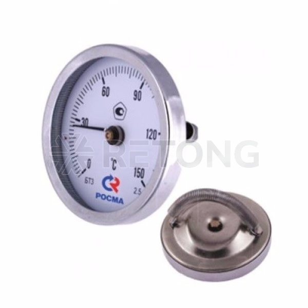 Термометр биметалл БТ-30.010 150С Дк63 накладной Росма 00000002385