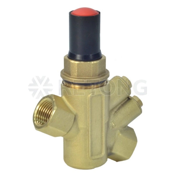 Клапан баланс авт лат R206A Ду25 Ру25 м/м Giacomini R206AY015