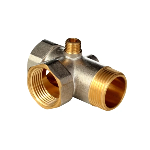 Штуцер пятивыводной 3x1"+2x1/4" лат ник Aquasfera 9036-02