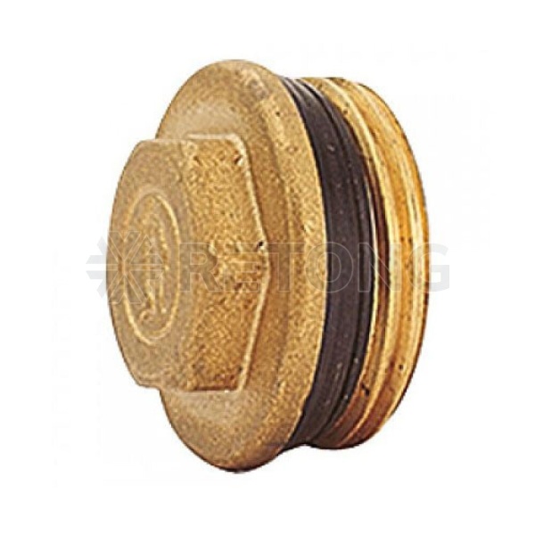Пробка лат 3/4" н/р д/коллект с прокл Giacomini R592DY004