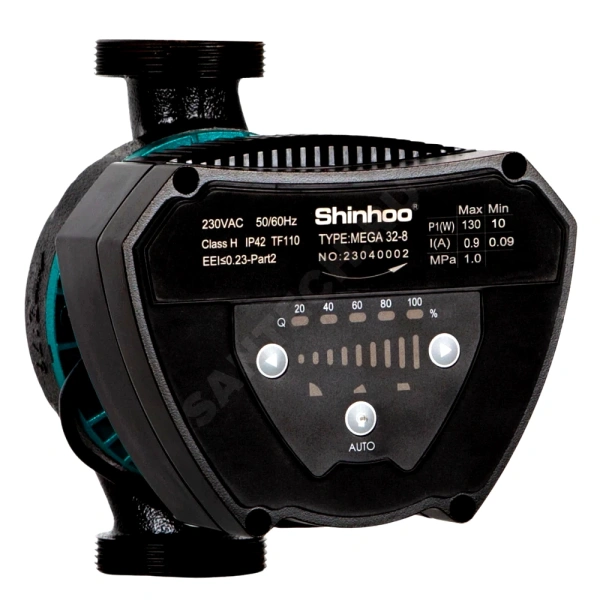 Насос циркул MEGA 32-8 PN10 230В в/к Shinhoo 71121003