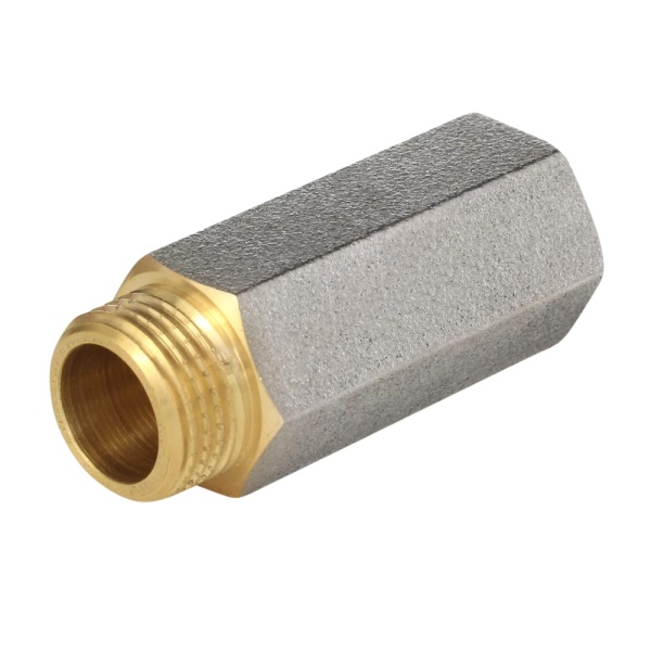 Удлинитель лат Ду15 м/р L=30мм никель Aquasfera 9038-03