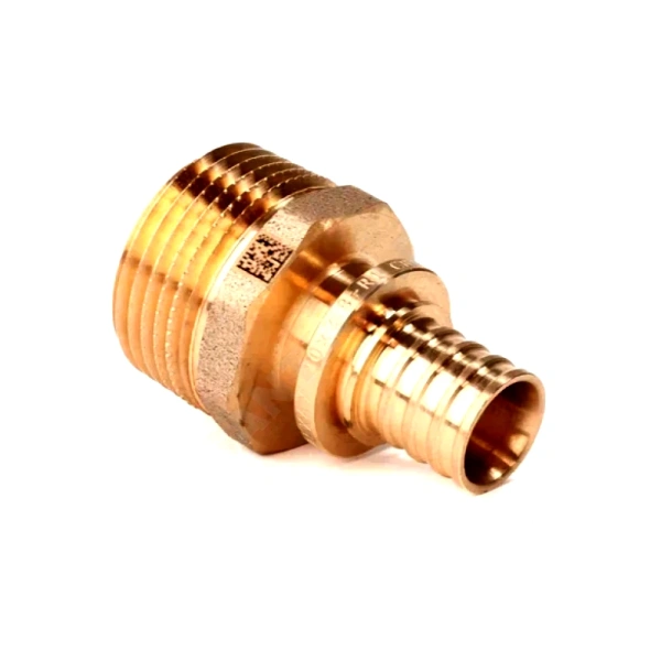 Муфта PE-X бр аксиал Дн25х3/4" НР RX+ Рехау 14563183001