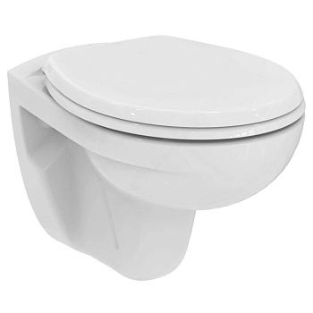 Унитаз подвесной EUROVIT б/о в/к дюр микр Ideal Standard K881201