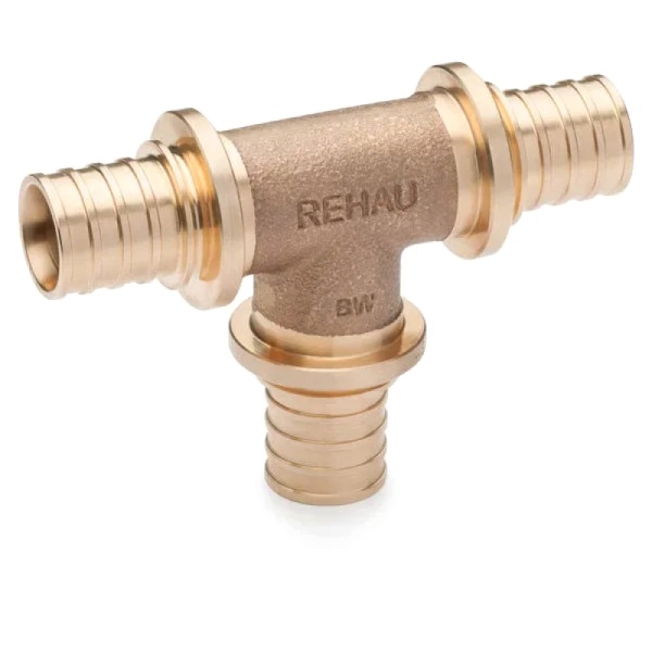 Тройник PE-X бр аксиал Дн32х32х32 PLATINUM RX Rehau 14564531001
