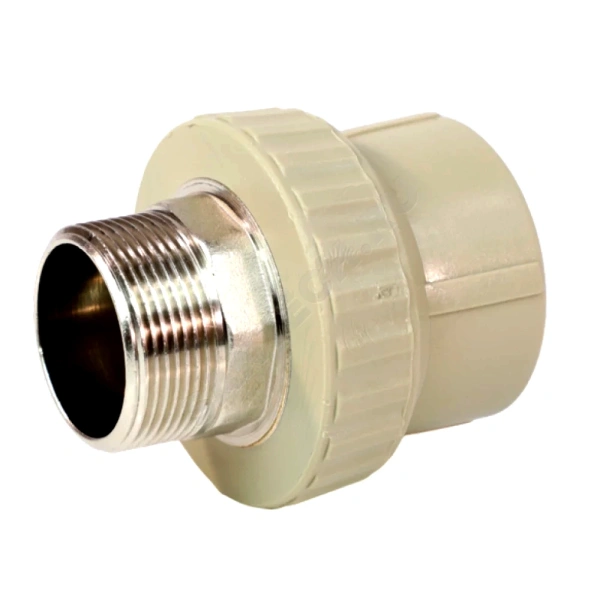 Муфта PP-R сер комб Дн50х1 1/2" НР п/ключ VALFEX 10135050Г