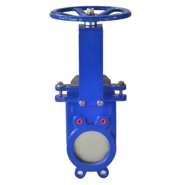 Задвижка шибер чуг м/фл Ду400 Ру10 2/ст NBR 1110W Benarmo