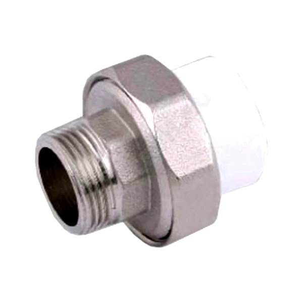 Муфта PP-R бел комб разъем Дн20х1" НР VALFEX 10156125
