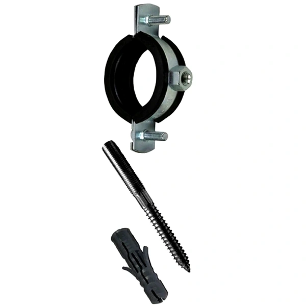 Хомут ст оц рез/пр М8 (44-50)мм (1 1/2")±2мм в/к
