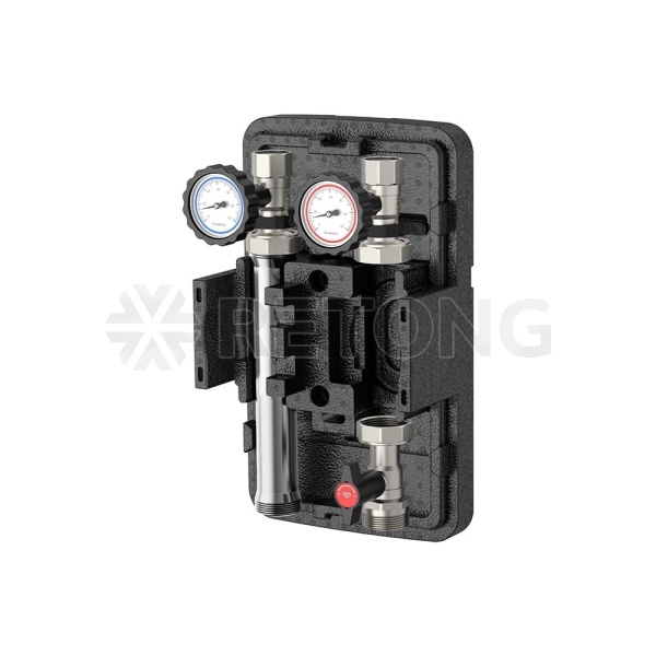 Насосная группа Varmega V-Flow DN25, прямая, нержавеющая сталь, без насоса