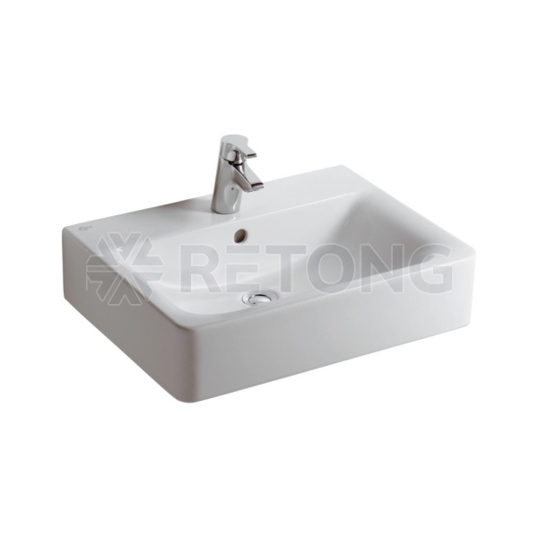 Умывальник Connect CUBE 60 3/вел 1/отв б/к Ideal Standard E794501