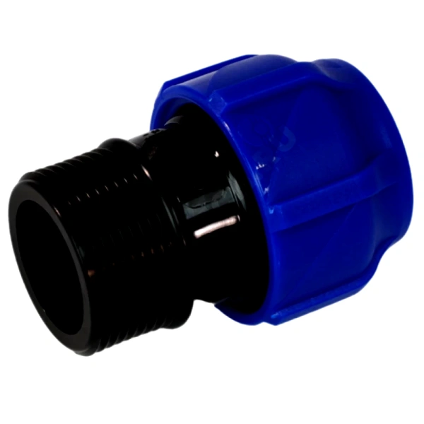 Муфта компресс ПЭ Дн32х3/4" НР Ру16 VALFEX 121001132034