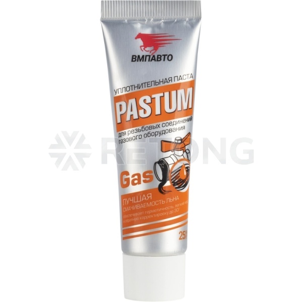 Паста для пропитки льна 25гр тюбик газ PASTUM gas 8201