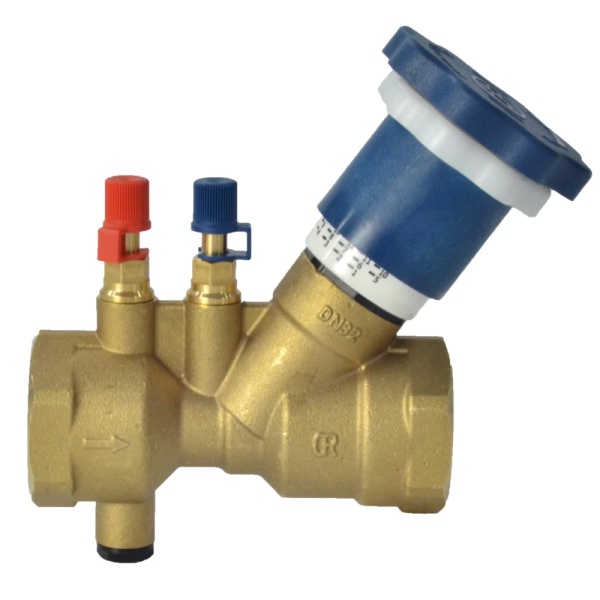 Клапан баланс лат Ду32 Ру25 м/м Kvs18.5 нип OR 0621.033