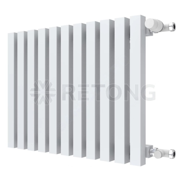 Радиатор трубч QUADRUM 60V 1-1750 4 секц бок/п ВР 1/2" RAL1Т104S9016 КЗТО