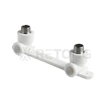Планка монтаж PP-R бел Дн25х1/2" НР п/смесит PRO VALFEX 10124220-PRO