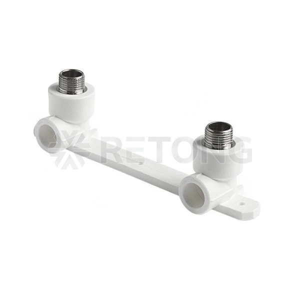 Планка монтаж PP-R бел Дн25х3/4" НР п/смесит PRO VALFEX 10124125-PRO