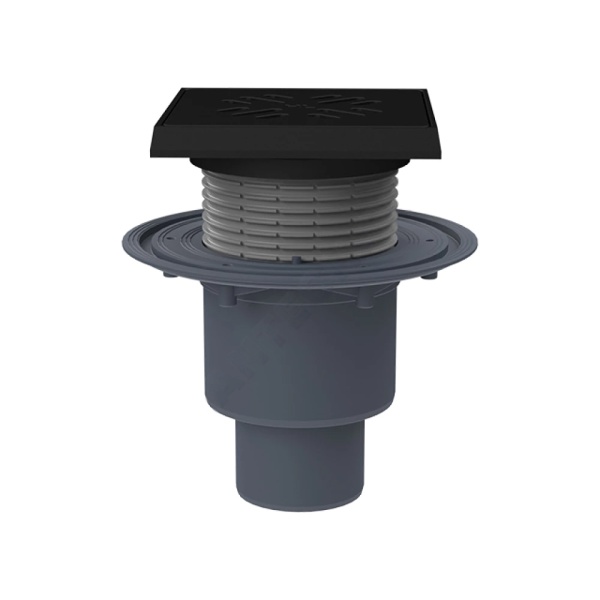 Трап рег верт/вып сух/затв Дн50/75/110 чуг/реш 137х137 HL HL310PrblueG