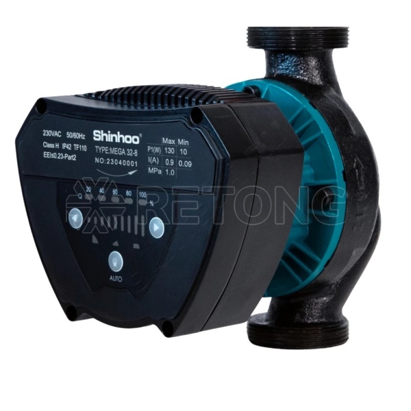Насос циркул MEGA 32-8 PN10 230В в/к Shinhoo 71121003