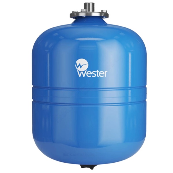 Гидроаккумулятор верт син 18л 10атм 3/4" НР WAV Wester 0-14-1040