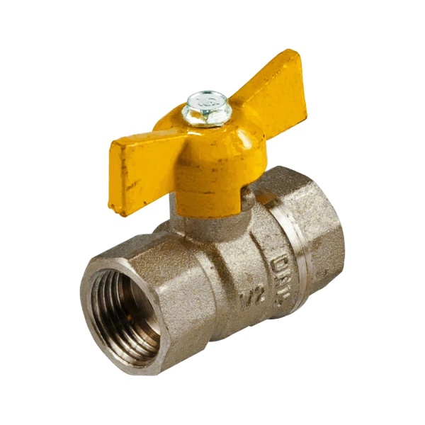 Кран шар лат газ Станд 230 Ду15 Ру40 м/м баб ГАЛЛОП 115012