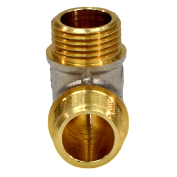 Угольник лат Ду15 р/р никель ГОСТ 32585 Aquasfera 9003-01