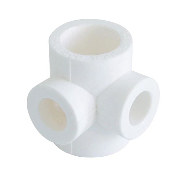 Крестовина PP-R бел 2-пл Дн40х25 VALFEX 10118240