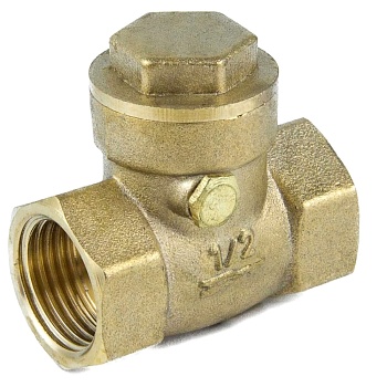 Клапан обр лат пов Ду40 Ру25 м/м д/лат Aquasfera 3004-05