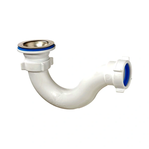 Сифон д/поддона труб 1 1/2"x50/40 нерж/сетка Орио А-4258