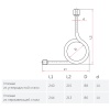 Бобышка ст прям №4 БП-КР-40 G1/2" НР L=40 под кран д/ман Росма 00000024790