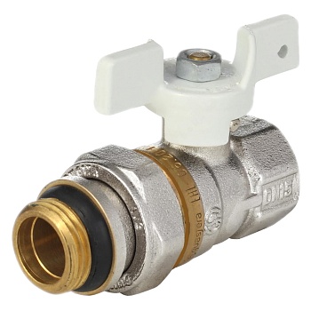 Кран шар лат 1127 Standard нк Ду15 Ру40 м/амер полн баб Aquasfera 1127-01