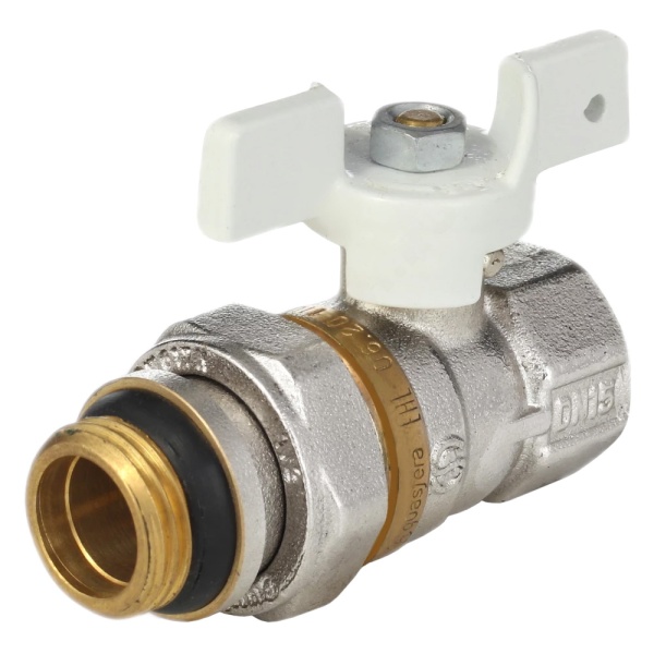 Кран шар лат 1127 Standard нк Ду15 Ру40 м/амер полн баб Aquasfera 1127-01