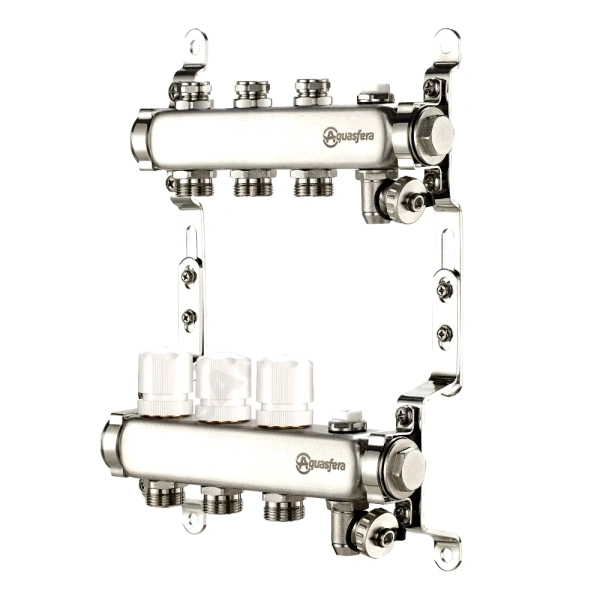 Группа коллект нерж баланс 1" м/м 11в 3/4" ЕК н/р в/к Aquasfera 9502-10