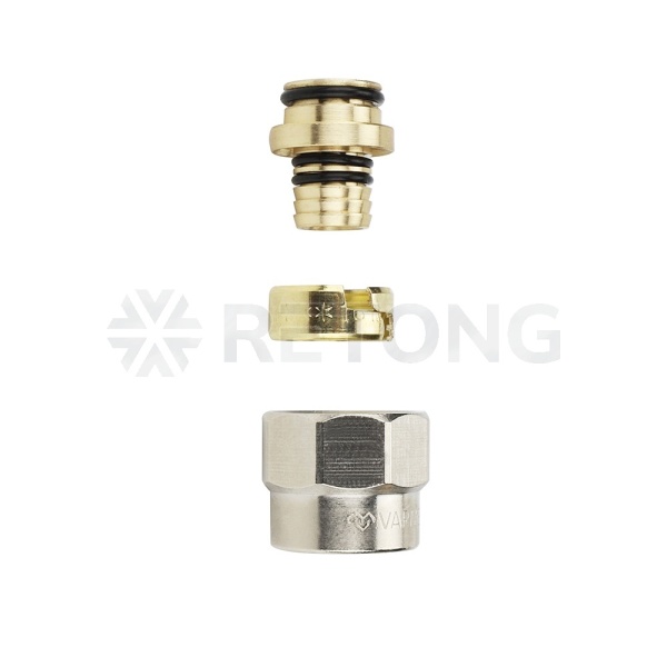 Резьбозажимное соединение Varmega VM09402, 1/2", для труб 16х2.2
