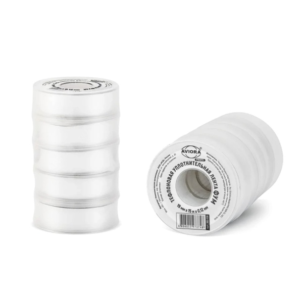 Лента ФУМ 19ммх0,12ммх15м вода PROFFI AVIORA 302-159