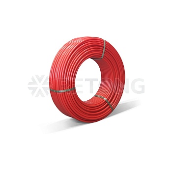 Труба Varmega PE-RT/EVOH VM30301 16x2.0, бухта 200 м, красная, многослойная