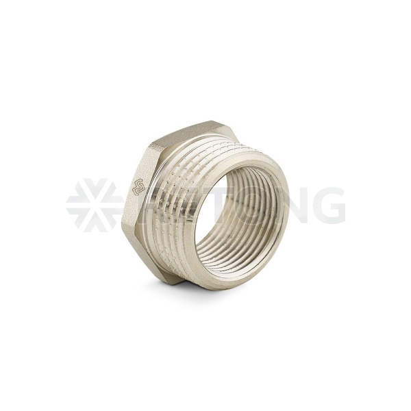Футорка Varmega 1 1/4" x 1", никелированная