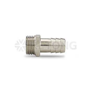 Штуцер Varmega НР 3/4" x 20 мм, никелированный